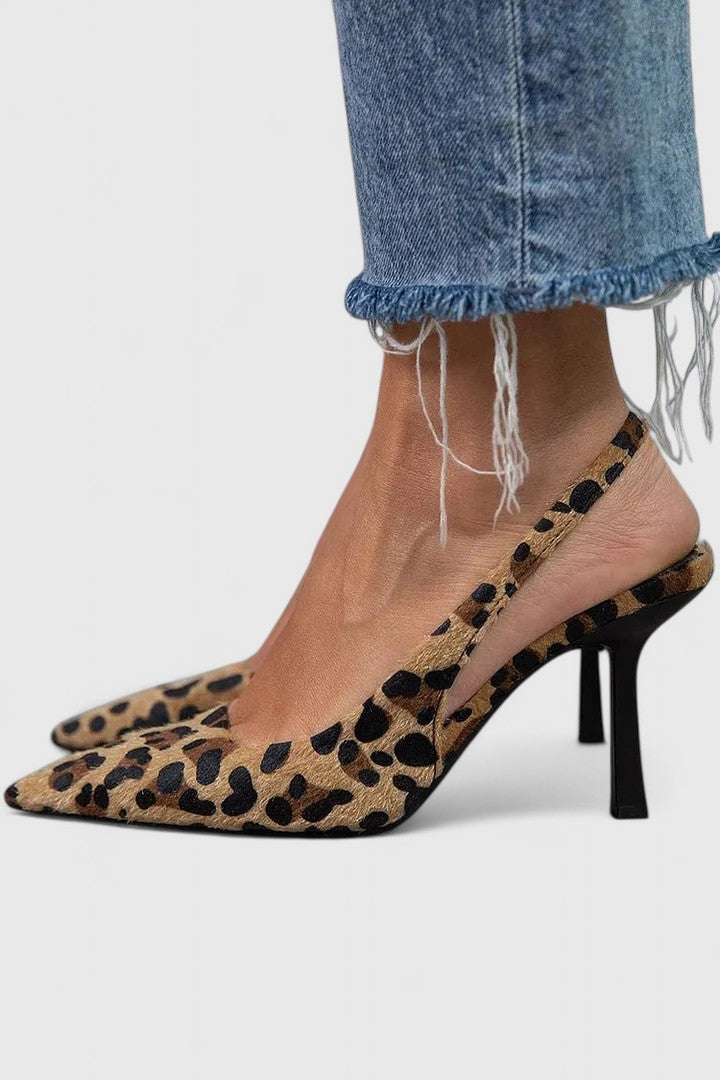 Women's Orthopaedic Heels with Slingback Strap for Formal Occasions