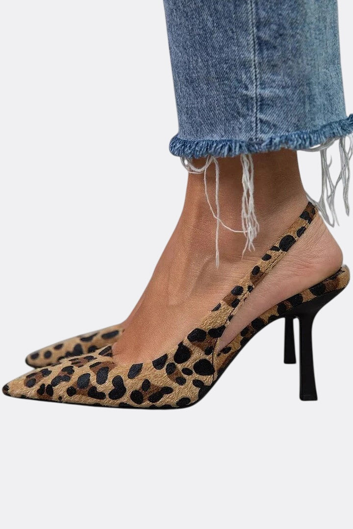 Women's Orthopaedic Heels with Slingback Strap for Formal Occasions