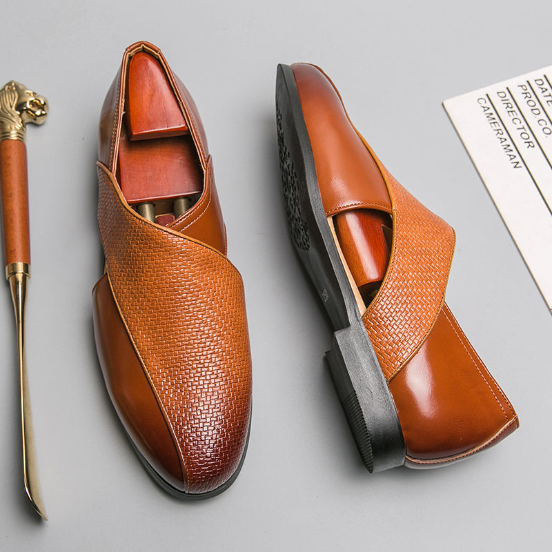 Mocasines de cuero vintage