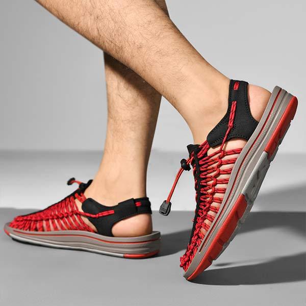 Handwoven comfortable summer shoes