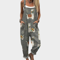 Iris | Relaxed Dungaree Jumpsuit