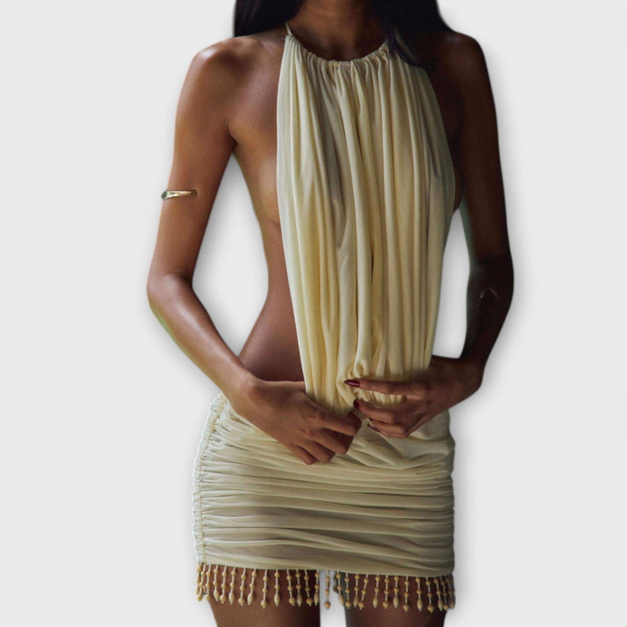 Kylie - Mini Dress in Soft Fabric