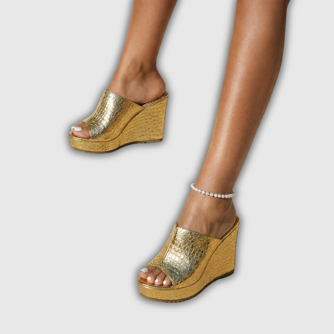 Selene LuxeShine Wedges