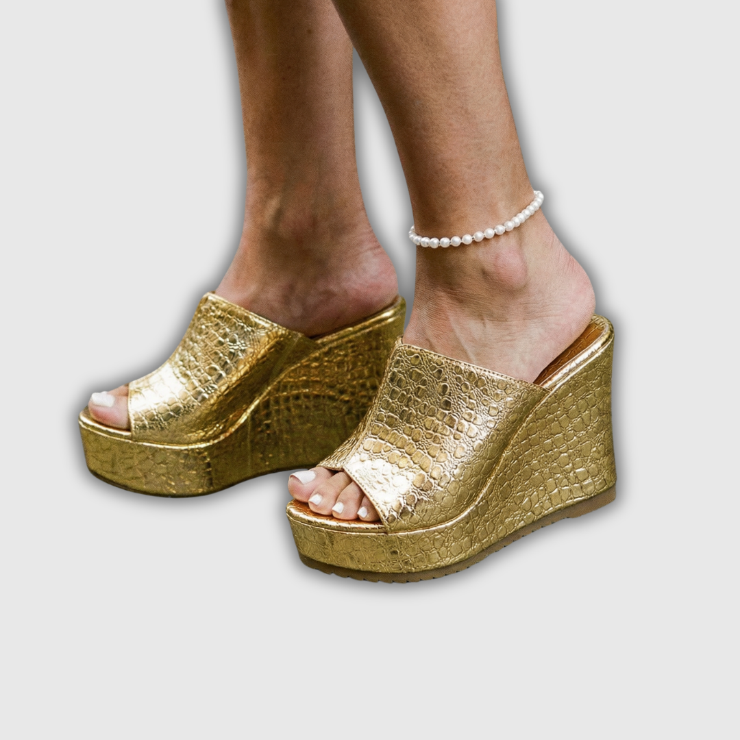 Selene LuxeShine Wedges