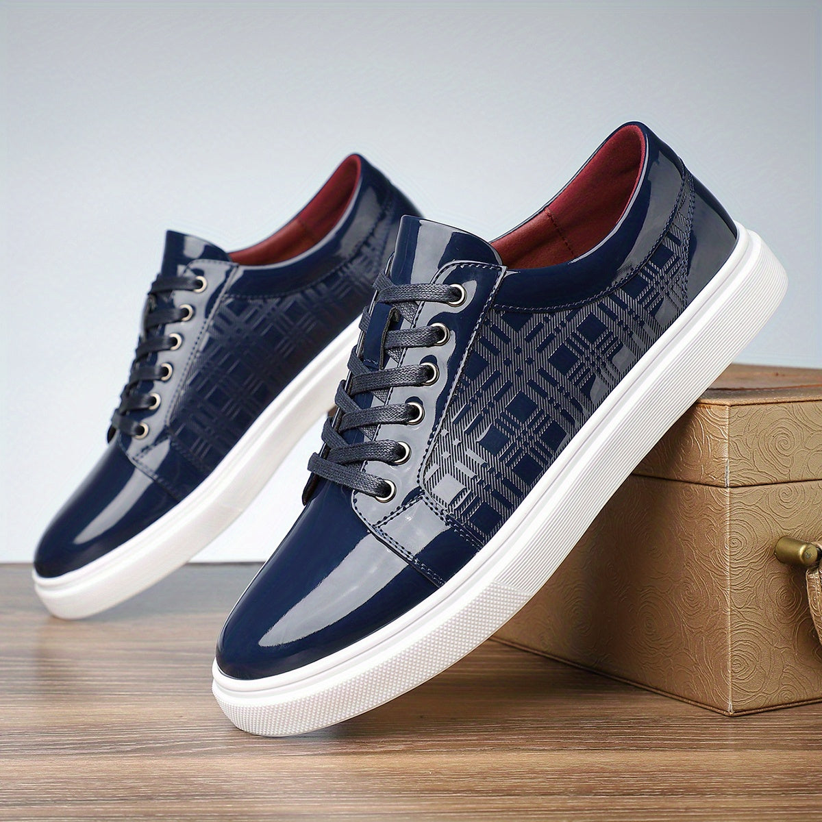 Elegantes zapatos de piel