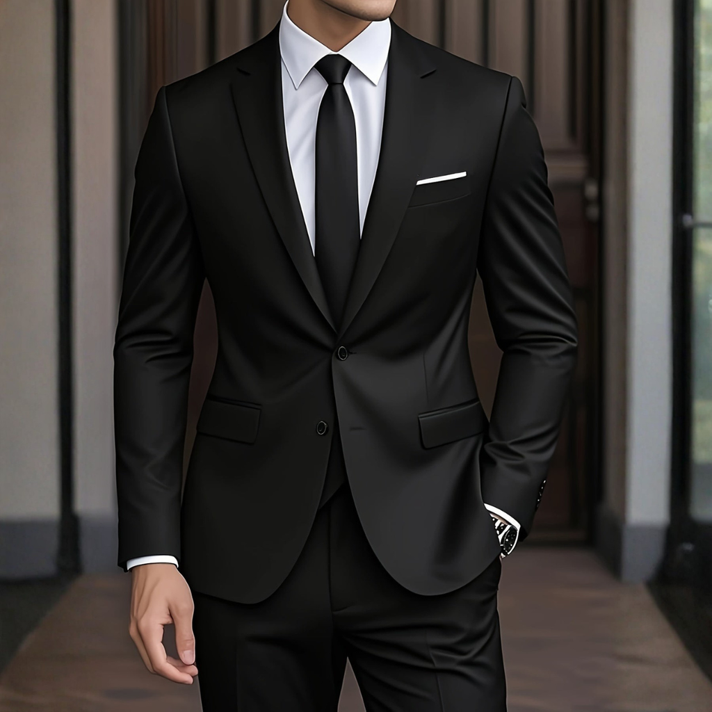 Traje elegante para hombre