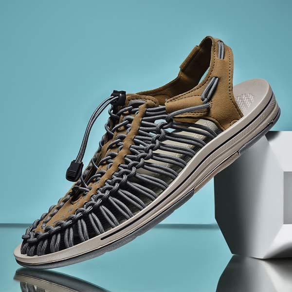 Handwoven comfortable summer shoes
