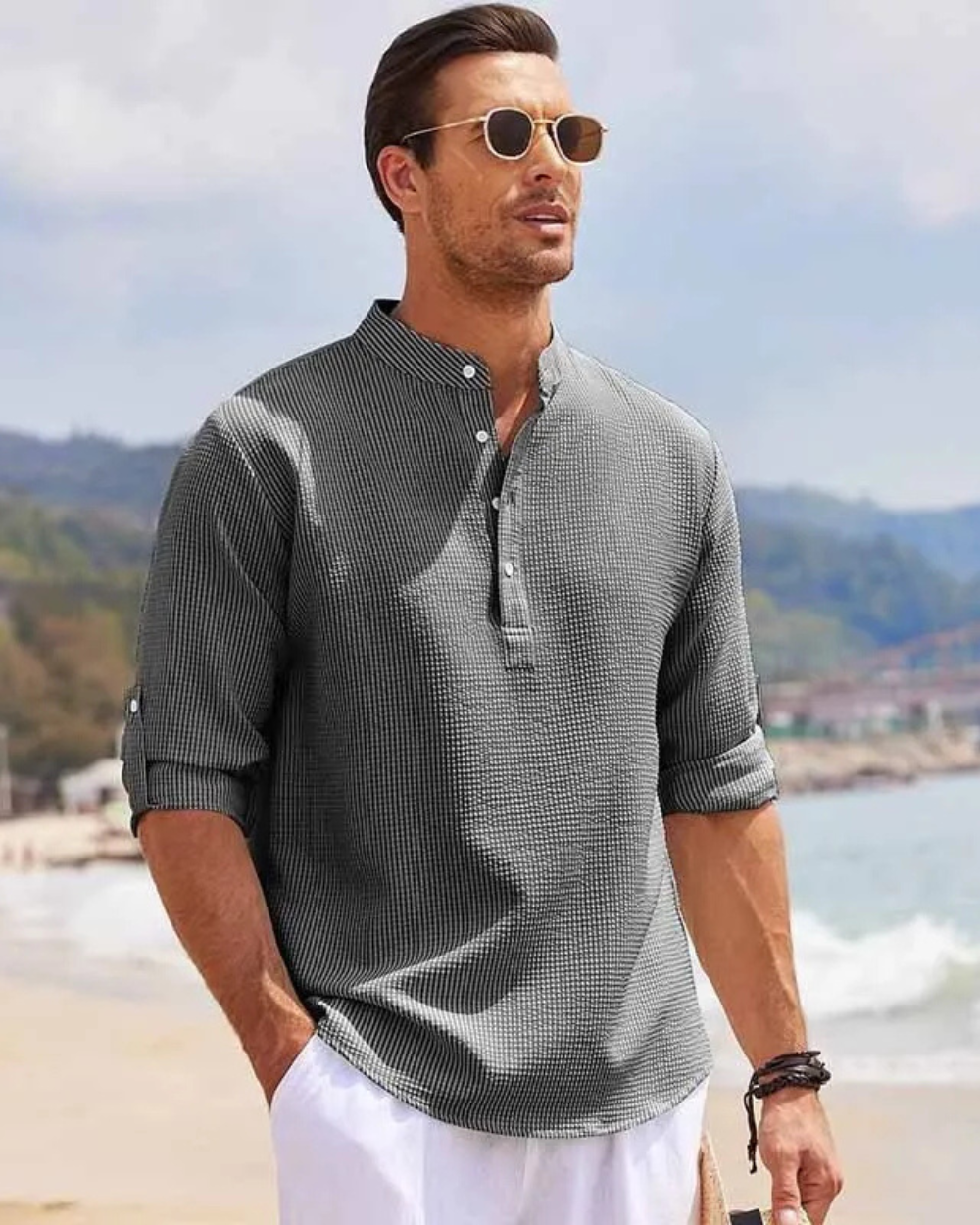 Polo de manga larga