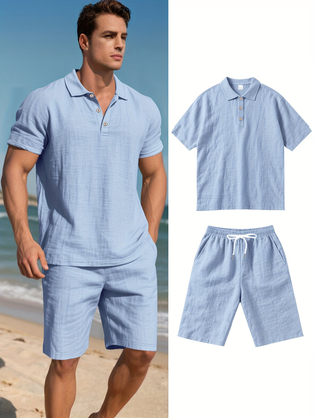 Conjunto de lino para hombre