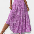 Sára - Falda con estampado floral