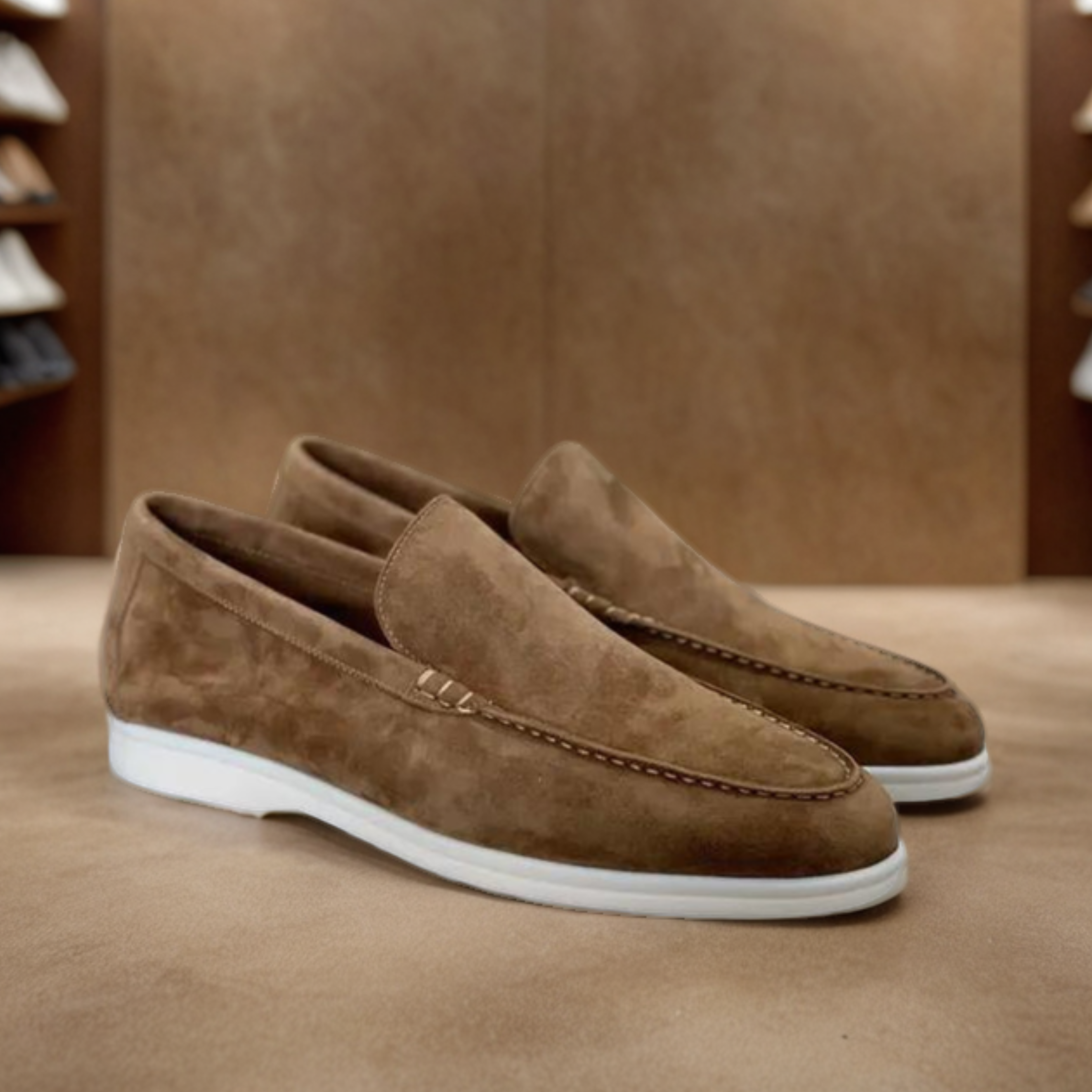 Mocasines de ante premium