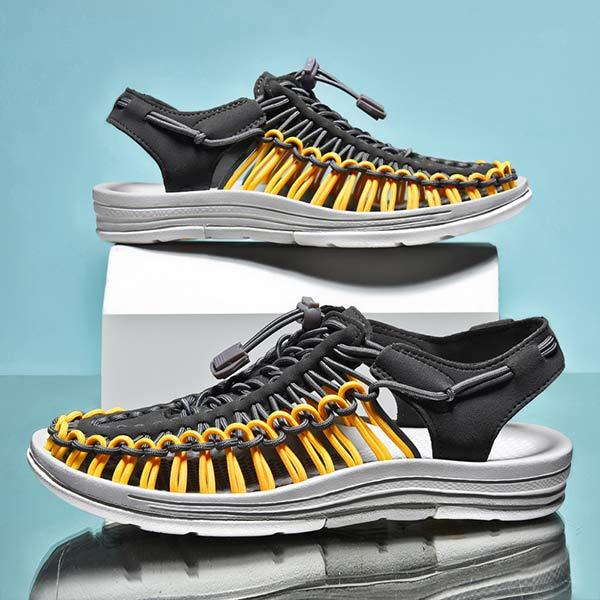 Handwoven comfortable summer shoes