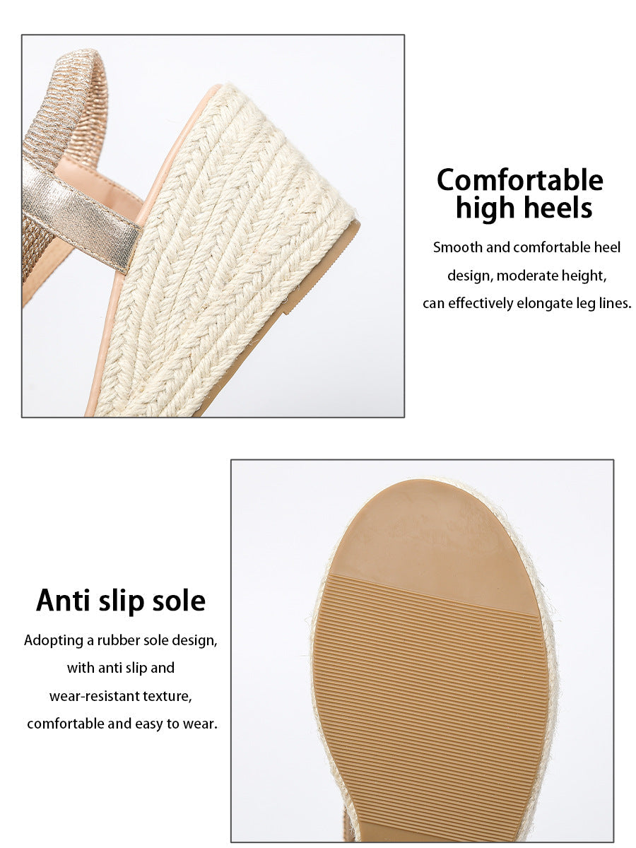 The Positano Braid Wedge