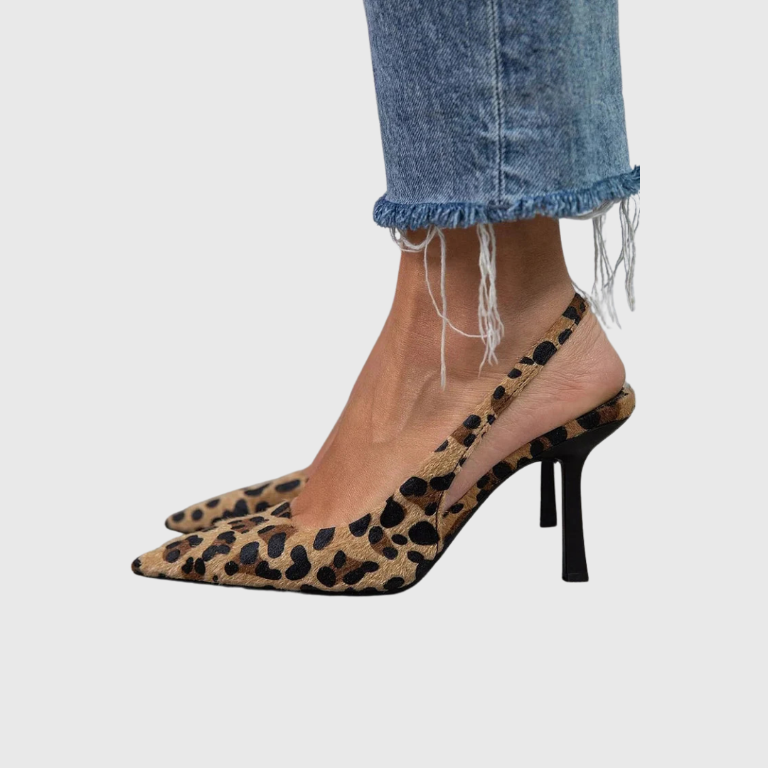 Women's Orthopaedic Heels with Slingback Strap for Evening Wear