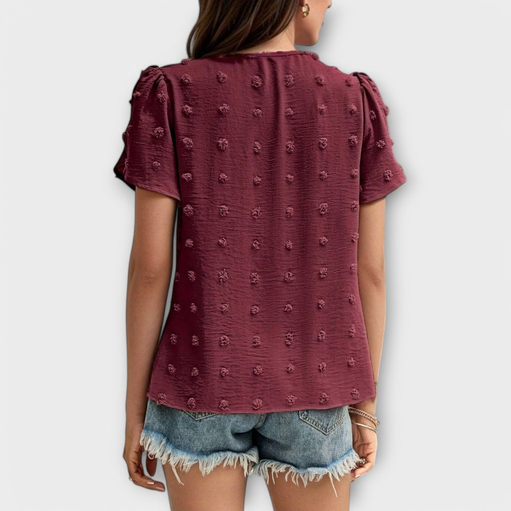 Charlotte – The Perfect Dot Blouse