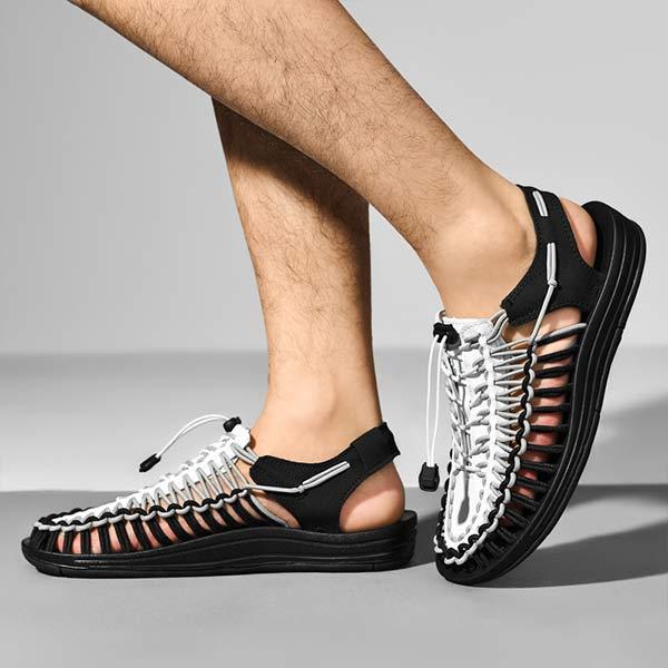 Handwoven comfortable summer shoes