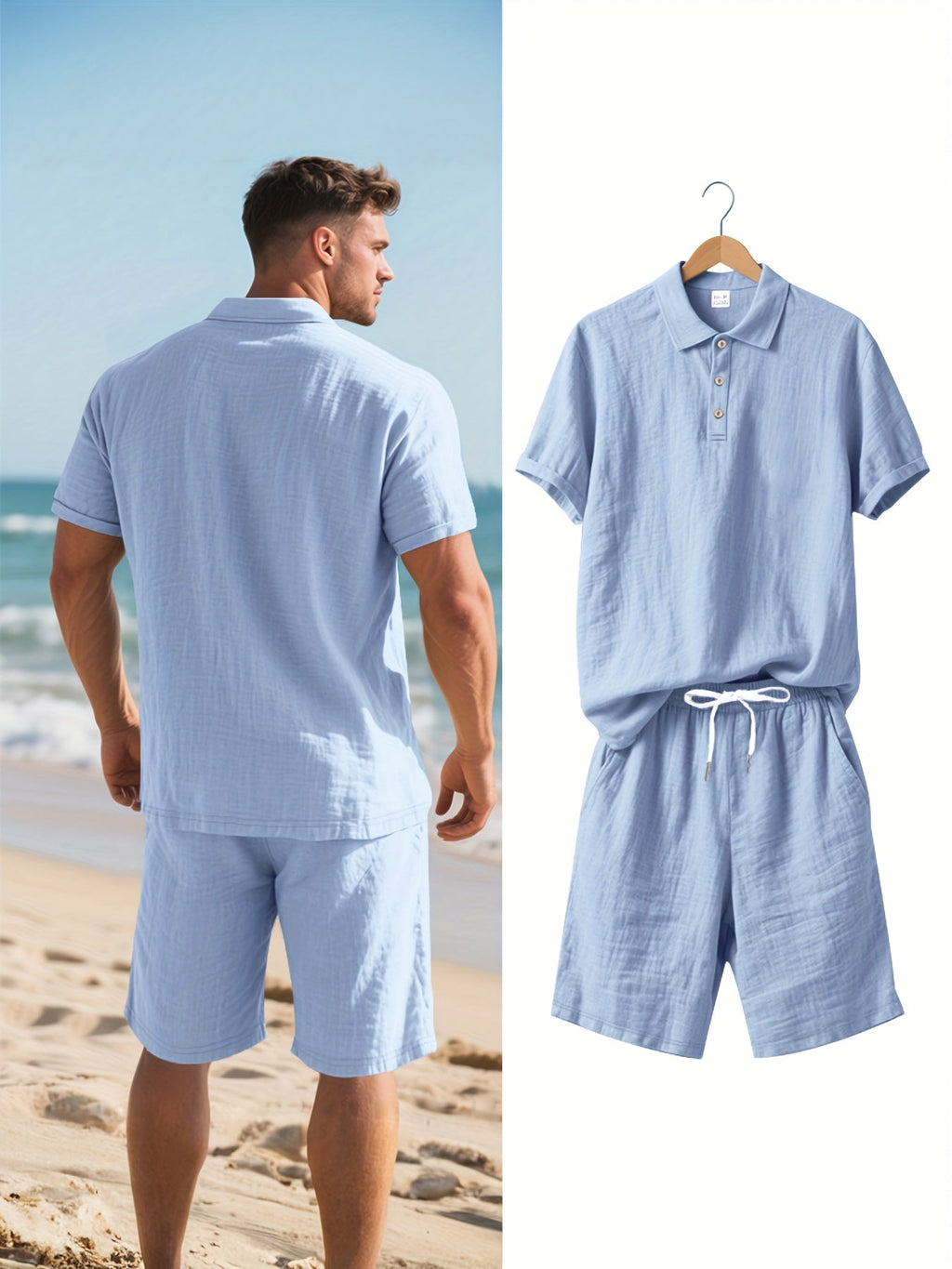Conjunto de lino para hombre