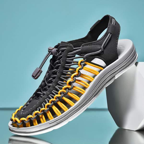 Handwoven comfortable summer shoes