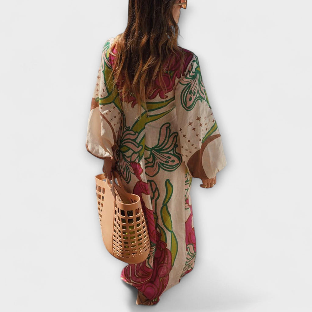Tracey - Tie-Waist Maxi Dress