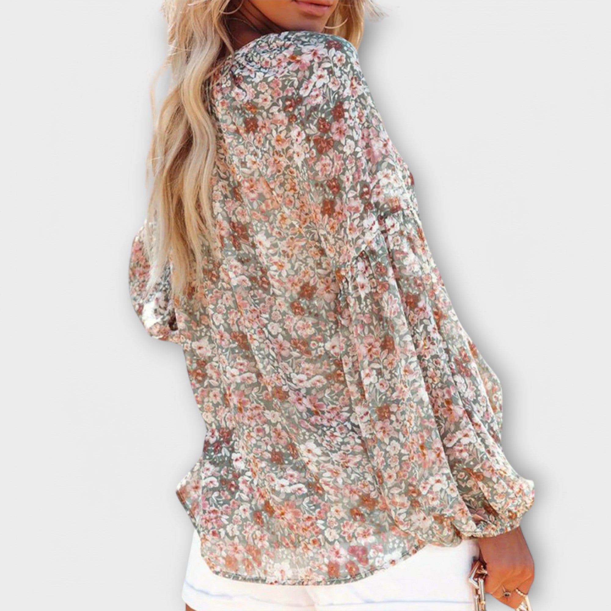 Remi - Long-Sleeved Women's Blouse