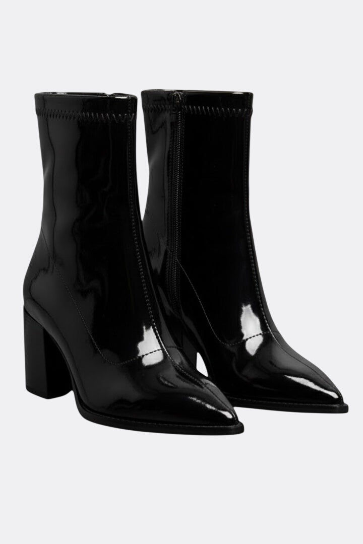 Cordelia | Ankle Boots with Low Block Heel