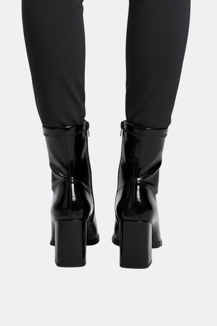 Cordelia | Ankle Boots with Low Block Heel