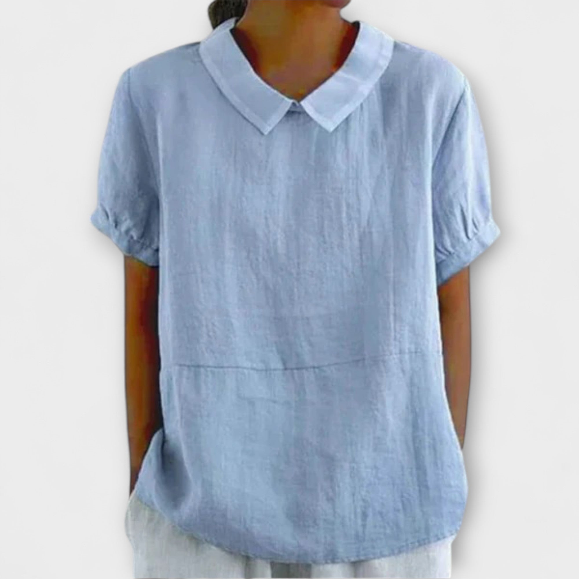 Lia - Short Sleeve Blouse
