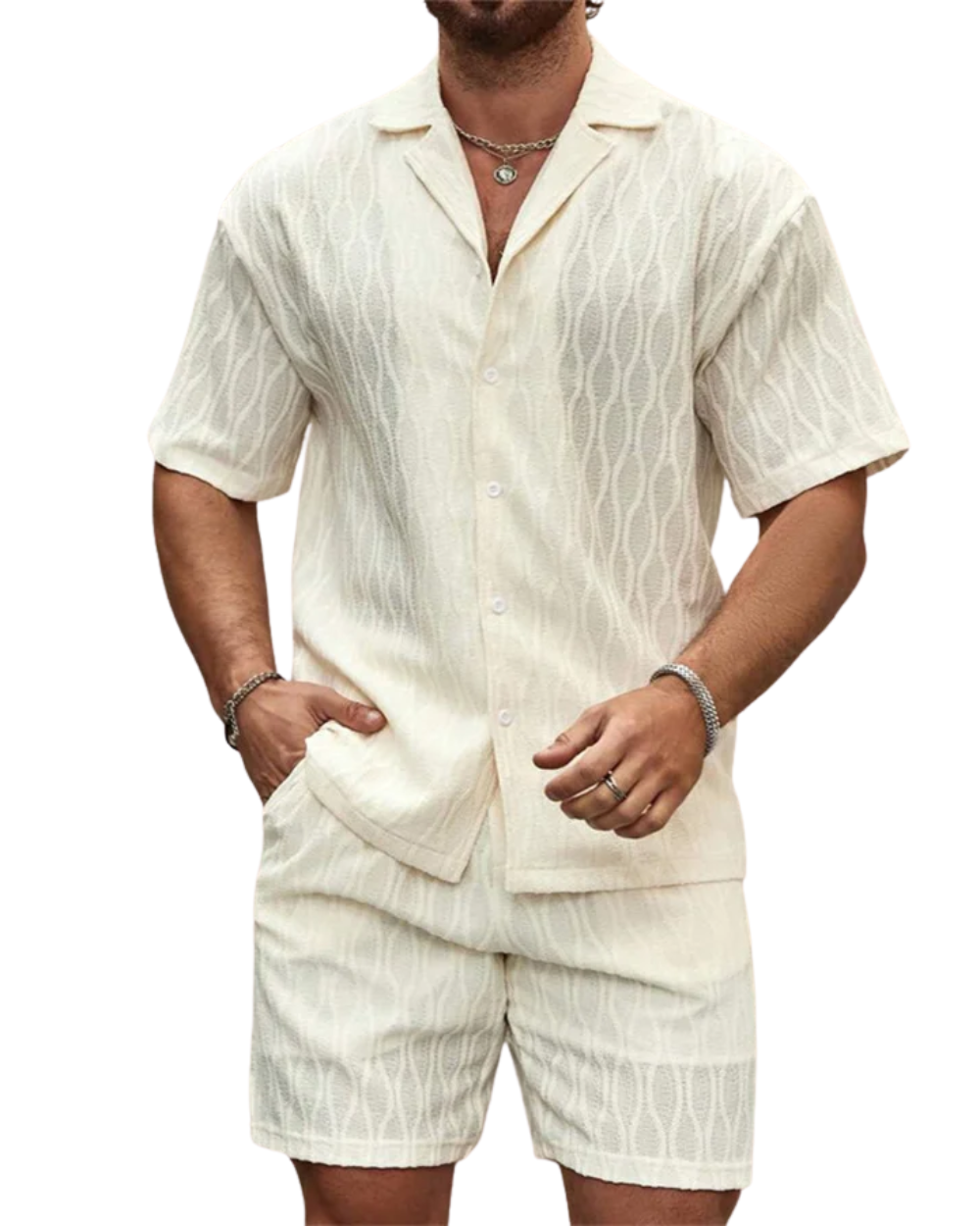 Elegante conjunto de verano