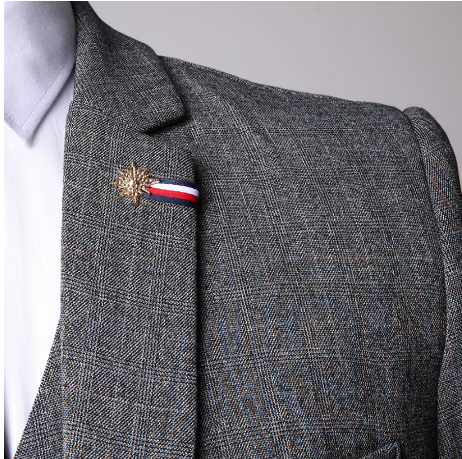 Traje de tres piezas para hombre