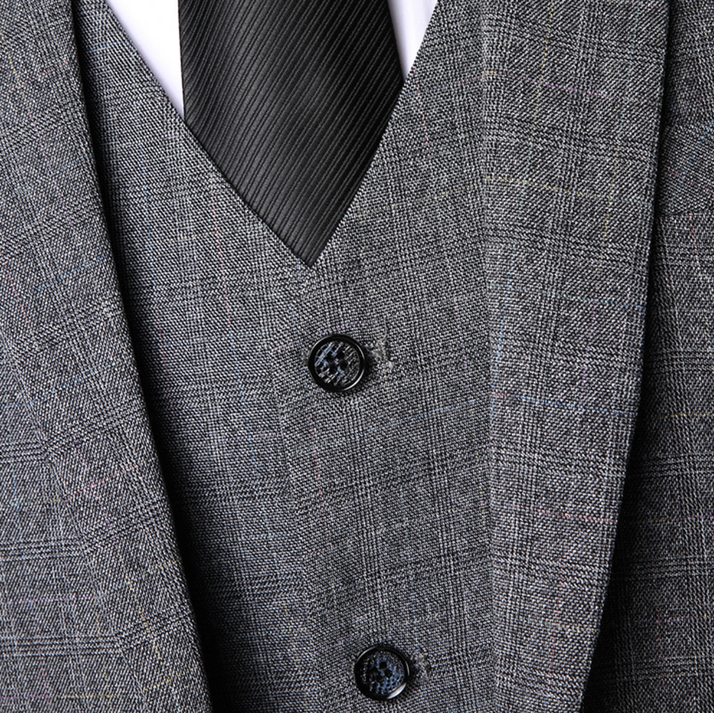 Traje de tres piezas para hombre