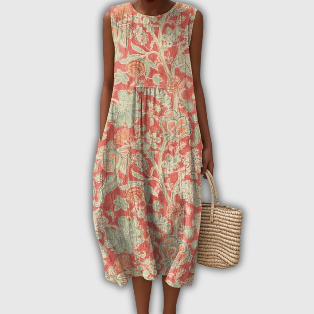 Lily | Lightweight Summer Dress Without Sleeves