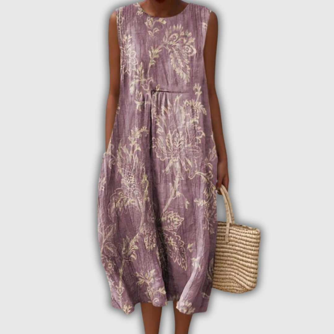 Harriet | Lightweight Summer Dress without Sleeves