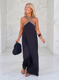 FINA -  VESTIDO CON CORTE CRUZADO