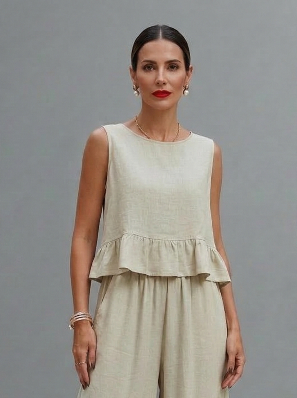 Mónica | Conjunto elegante de entretiempo