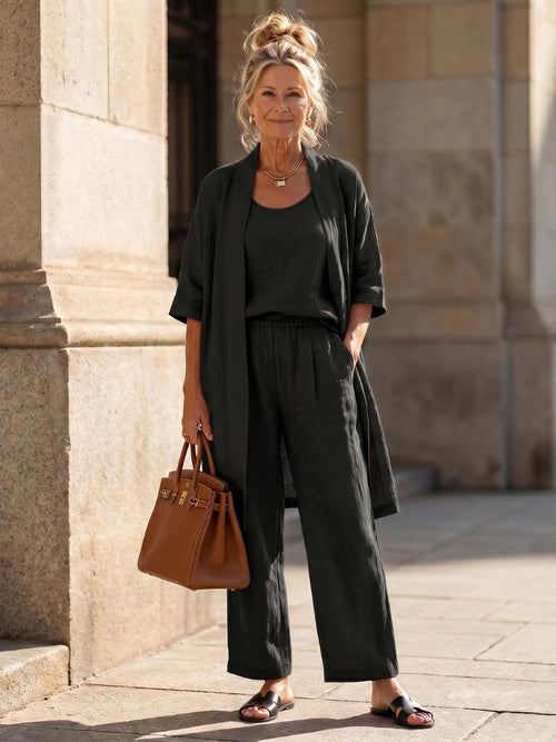 Astrid | Lightweight Linen Set