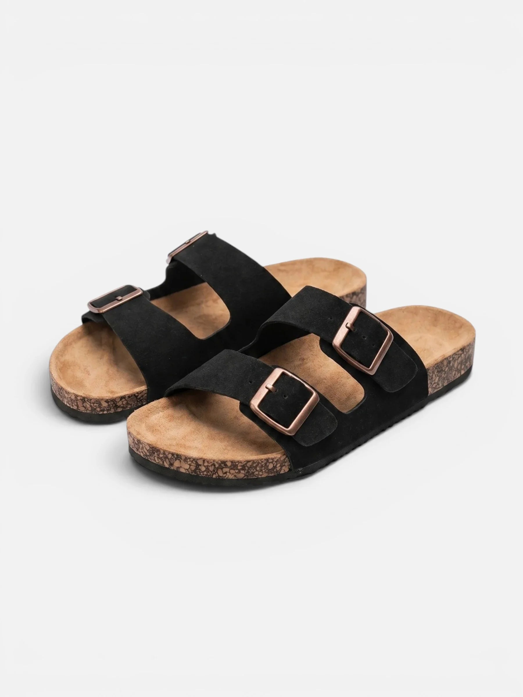 Men’s Cork Style Slip-On Sandals – Everyday Comfort
