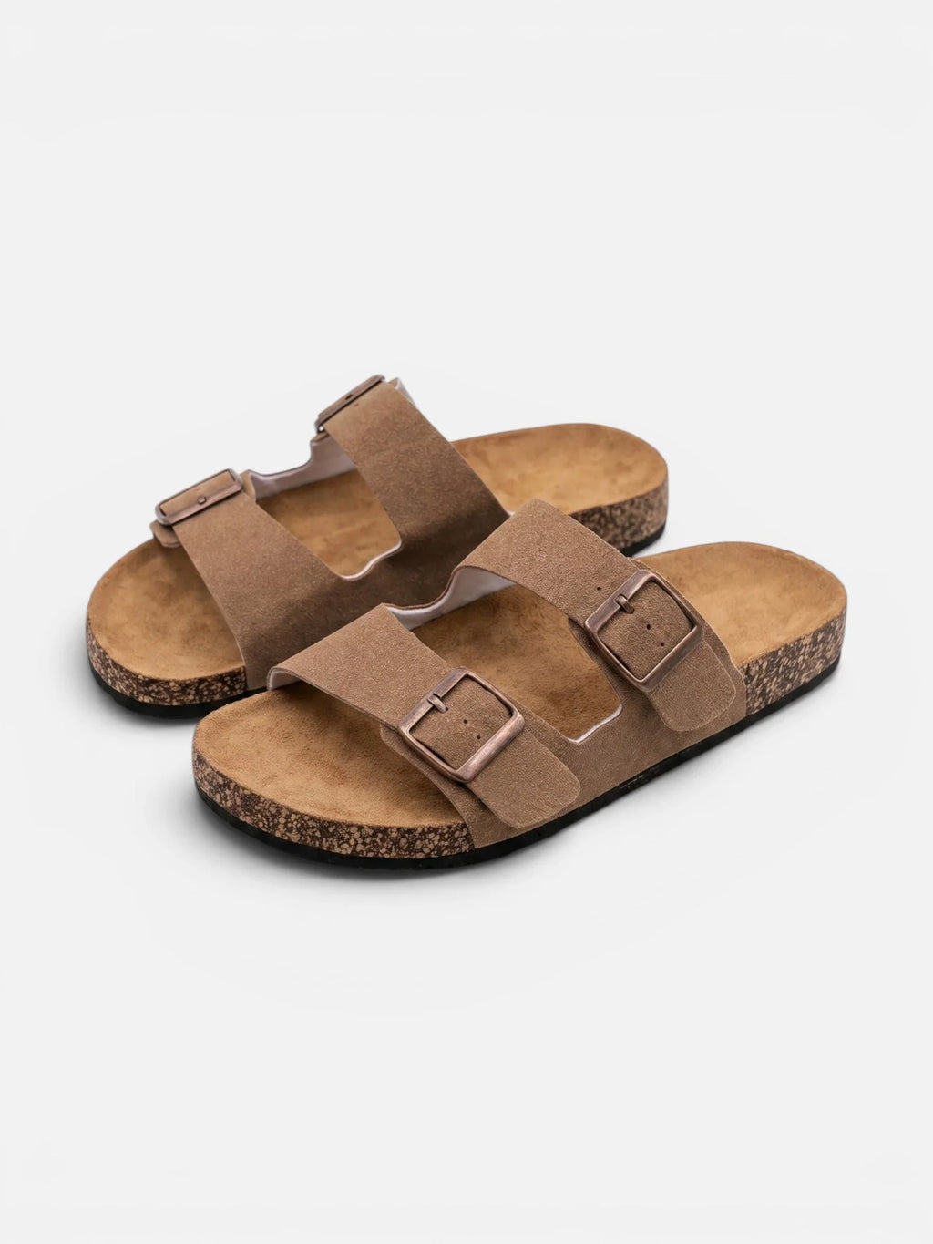 Men’s Cork Style Slip-On Sandals – Everyday Comfort