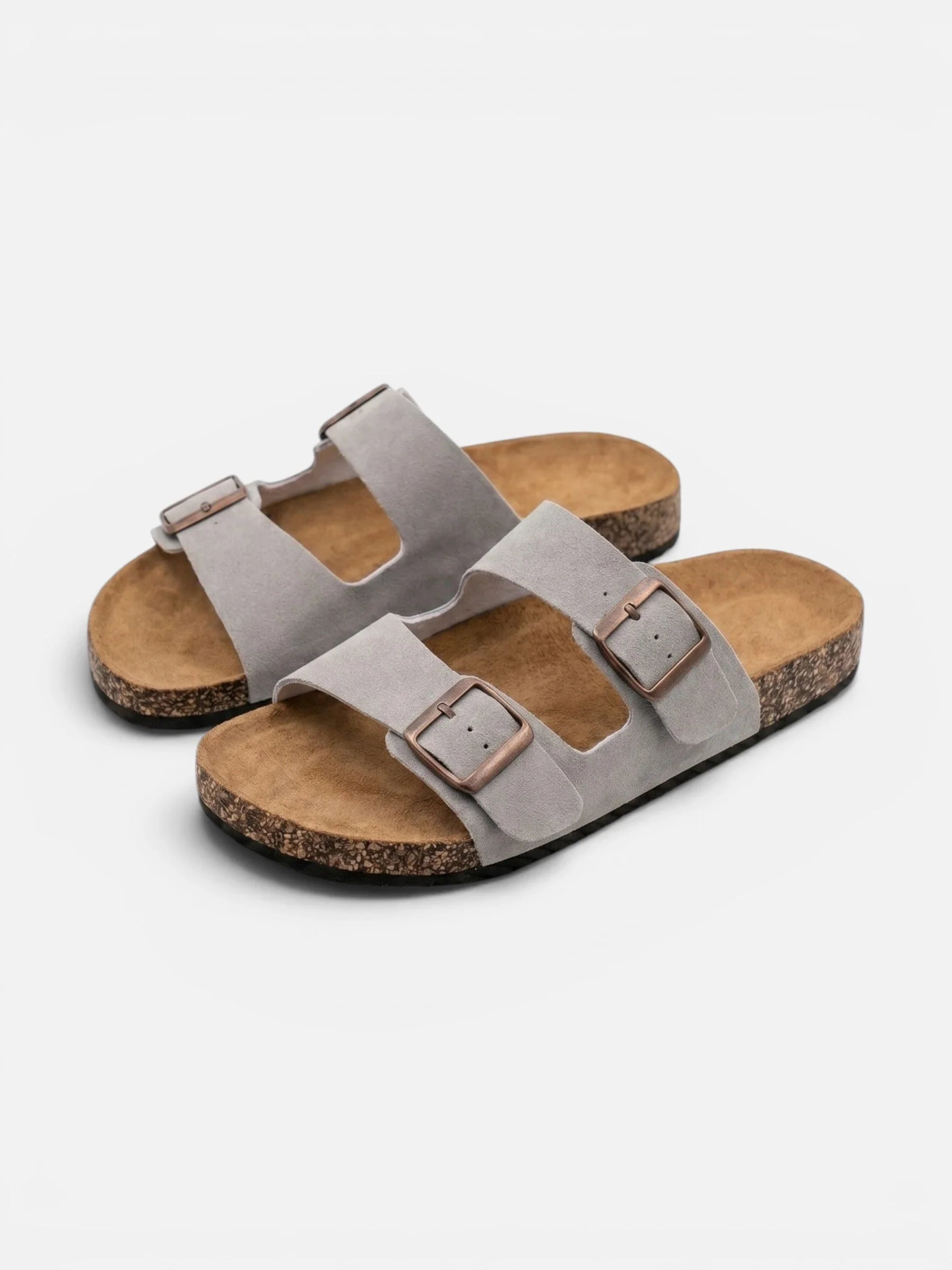 Men’s Cork Style Slip-On Sandals – Everyday Comfort
