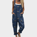 Freya | Relaxed Dungaree Jumpsuit