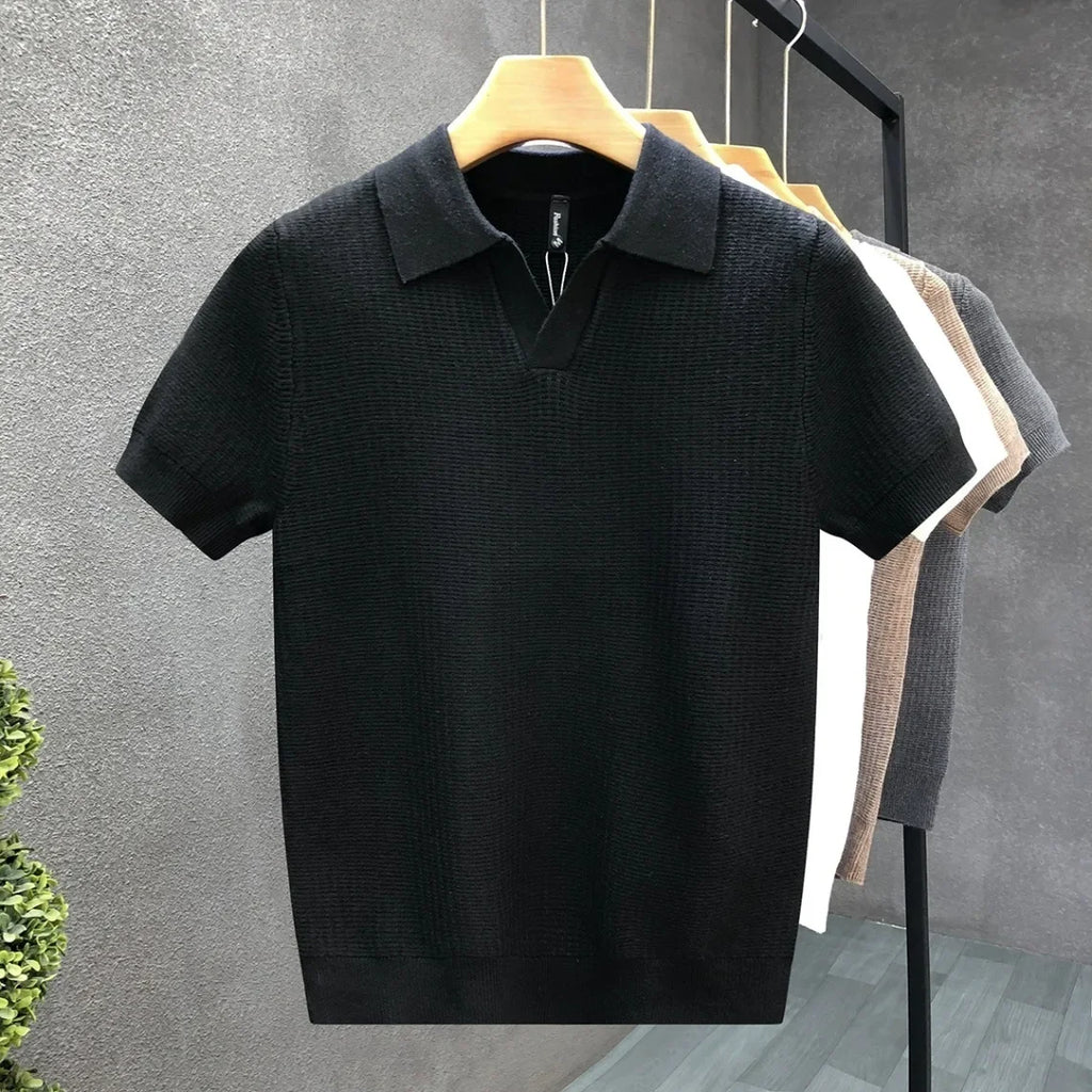 Polo de punto transpirable