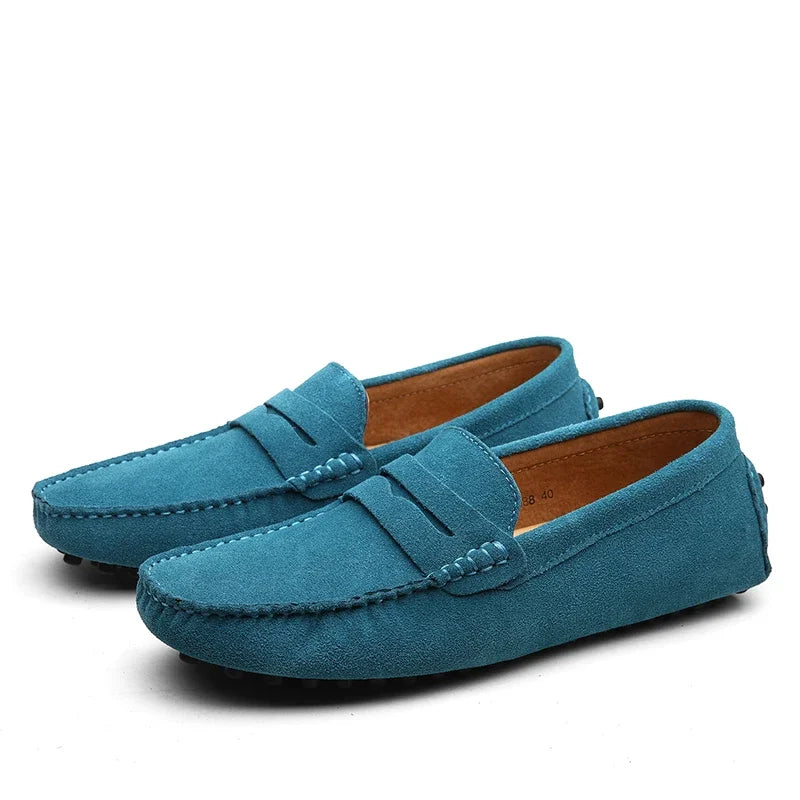 Mocasines casuales de ante