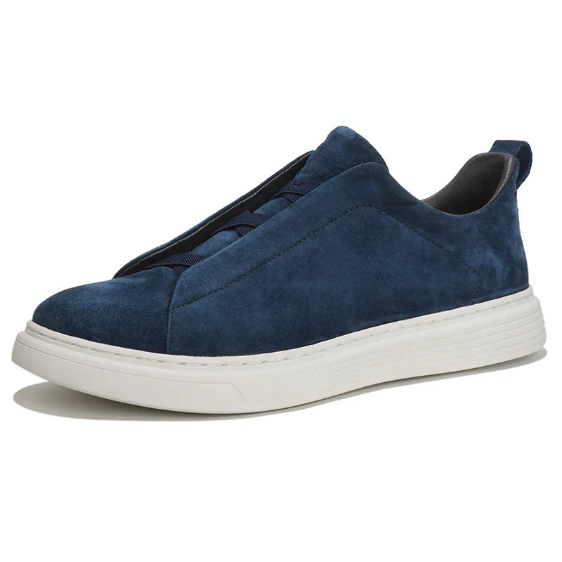 Elegantes zapatos de piel para hombre