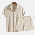 Elegante conjunto de verano de algodón