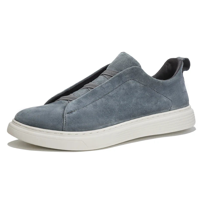 Elegantes zapatos de piel para hombre