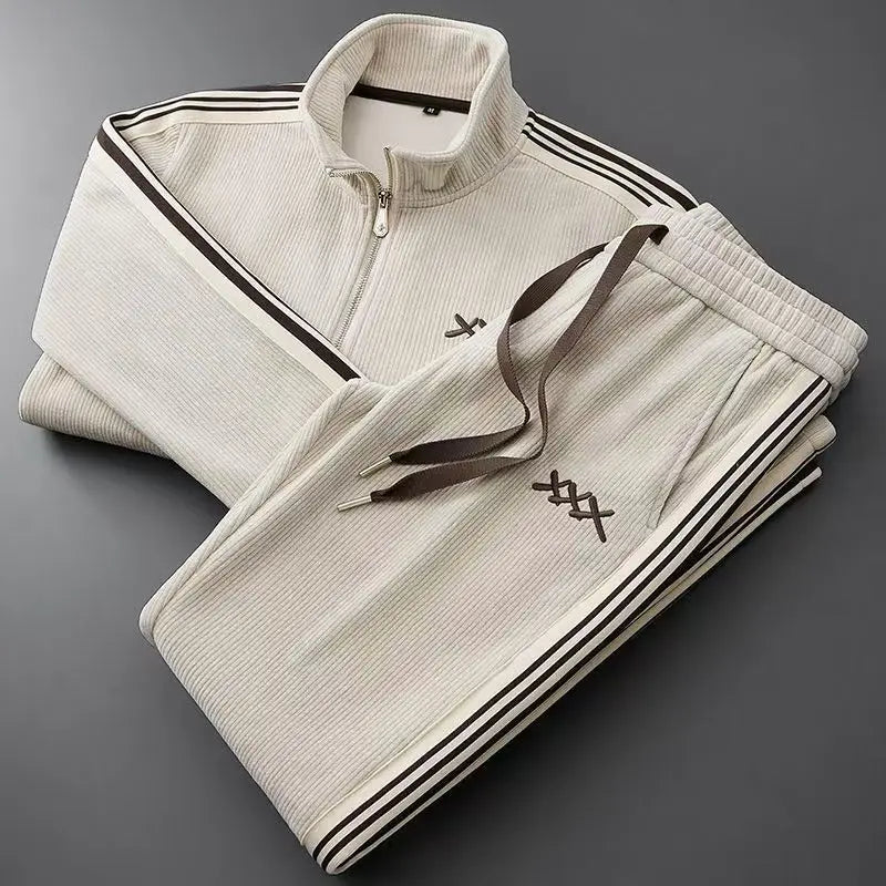 Elegante conjunto de algodón para hombre