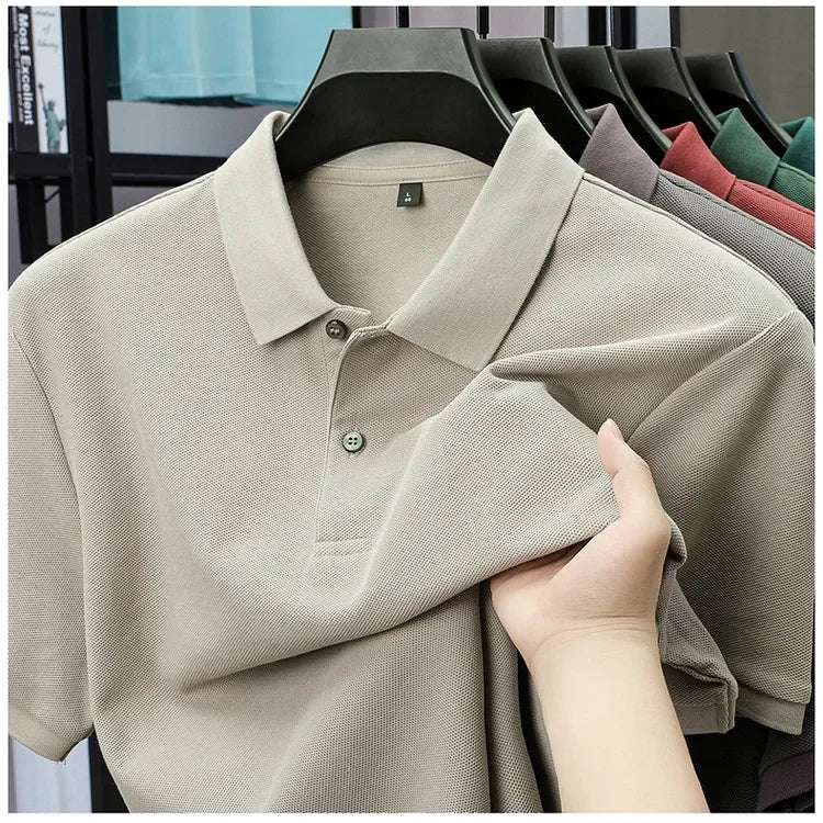 Polo casual de algodón