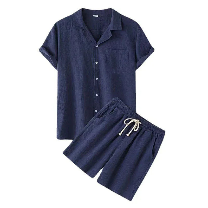 Elegante conjunto de verano de algodón