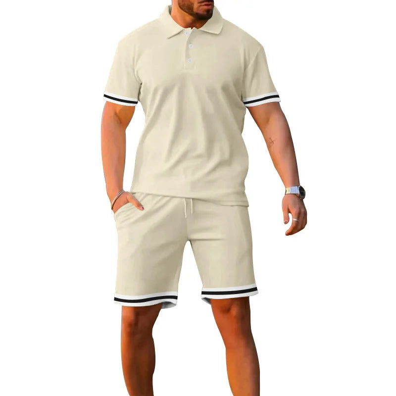 Elegante conjunto de polo
