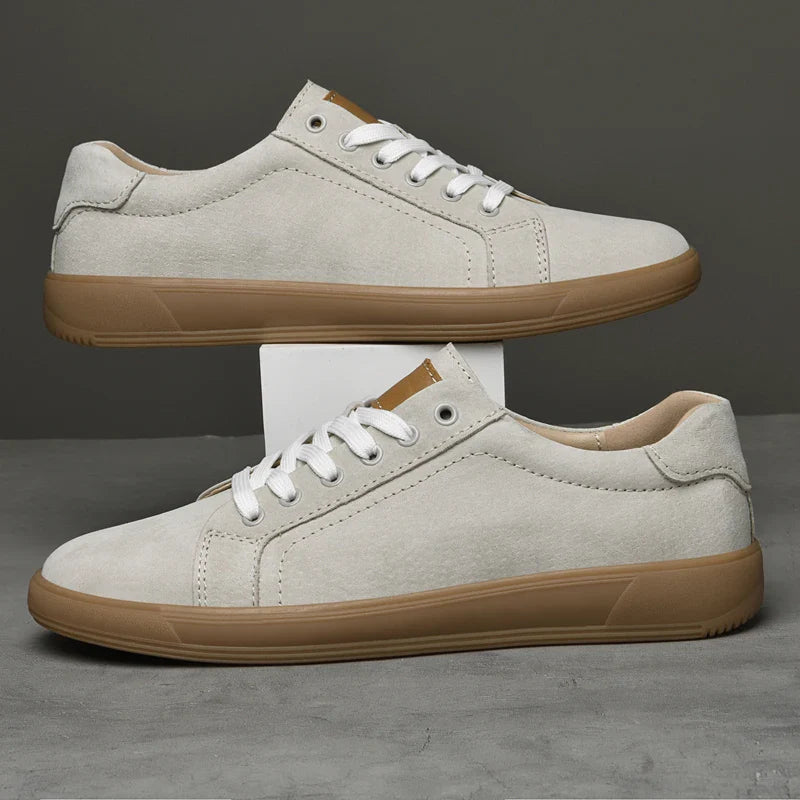 Elegantes zapatos Oxford de piel