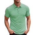 Camisa polo a rayas